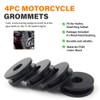 Newsmarts Replacement Detachable Windshield Bushing Grommets Fit for Harley for