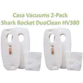 Casa Vacuums Shark Rocket DuoClean HV380 HV381 HV384 Filter / Brush XFFH380 XPSTFH380