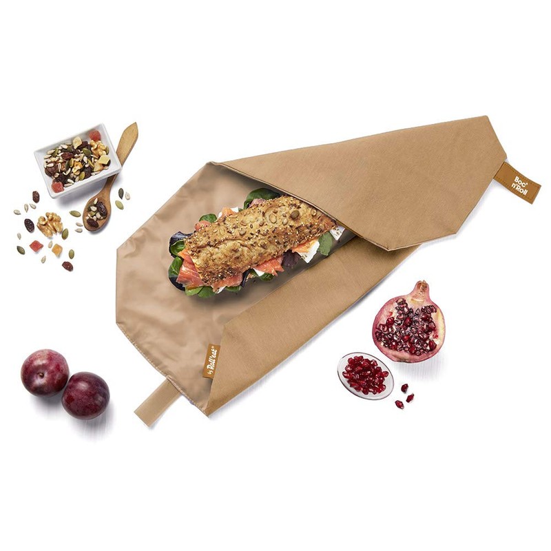 Roll'eat ® - Boc'n'Roll Nature Reusable and Ecological Sandwich Holder