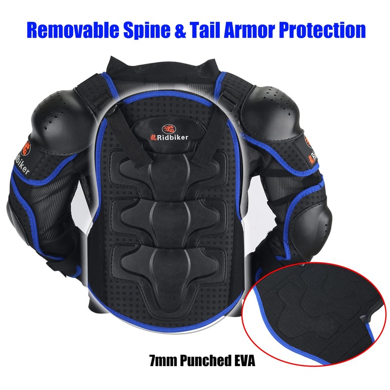 Kids Chest Protector Motocross Dirt Bike Gear Motorcycle Full Body