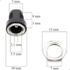 RUNCCI-YUN 10Pcs 5.5 x 2.1mm DC Connector,DC Power Connector,Panel Mount