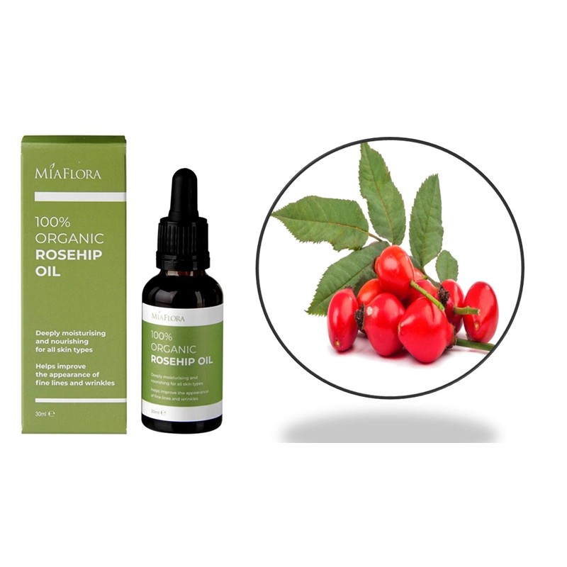 Miaflora Organic Rosehip Oil 30ml
