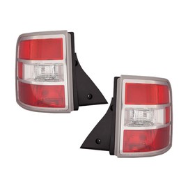 For Ford Flex 2012-2019 Tail Light Assembly Driver and Passenger Side | Pair | SE/SEL Model | CAPA | Replacement For FO2800255C, FO2801255C | CA8Z-13405-A, CA8Z-13404-A
