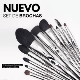Set completo de brochas MEIN Beauty x MLashes.