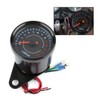 Akozon motorcycle rev counter + tachometer, dc 12v universal led