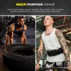 WFX Weight Lifting Belt Gym Fitness Padded Lumbar Back Support