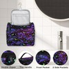 cfpolar Toiletry Bag for Women, Bat Galaxy Moon Flower Hanging