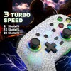 Joso Controlador inalámbrico para PCSwitchPS4PS3, controlador de smartphone para iPhoneAndroid,