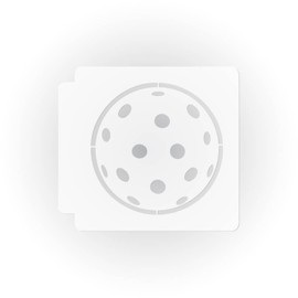 Pickleball Ball 783-J416 Stencil (3 inch)