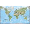 Maps International Large Environmental World Wall Map - Paper -