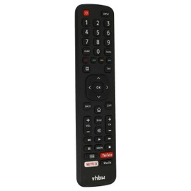 vhbw Replacement Remote Control compatible with Hisense H58A6120, H65A6100, H65A6120, H65AE6000, H65AE6030 TV, Television