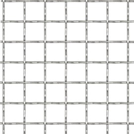 vidaXL Stainless Steel Crimped Garden Wire Fence - Versatile, Durable, Corrosion-Resistant - Ideal for Fencing, Animal Pens, and Aviaries - 39.4"x33.5"