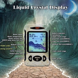 LUCKY Portable Wired Fish Finder