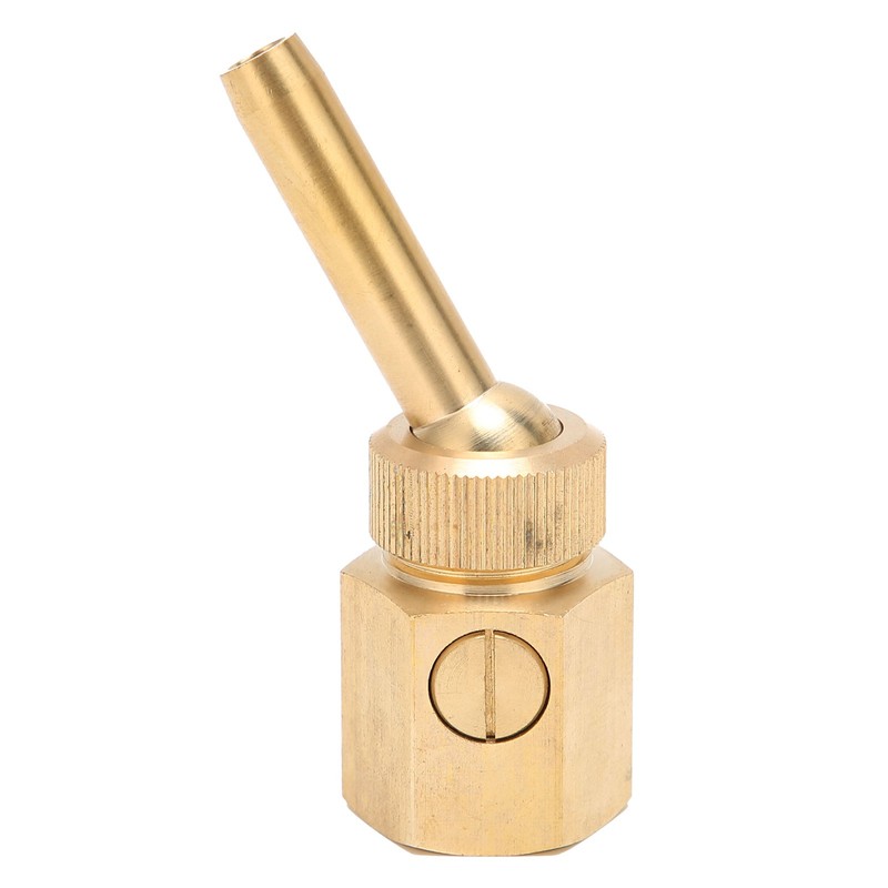 Female Thread Fountain Nozzle Brass Adjustable Water Spray Head with