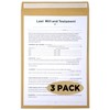 Last Will and Testament Kit, Joyfulmap Simple Will Forms –
