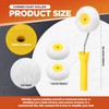 Leumoi 10 Pieces Corner Paint Roller Kit Including Drywall Corner