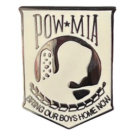 Trade Winds 50 Pack Pow Mia Bring Our Boys Home Now White Motorcycle Hat Cap Lapel Pin M-486