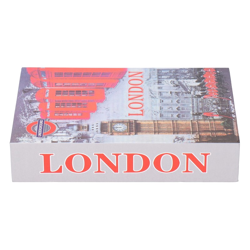 Simulation Book Security Locking Box Cash Coin Money Storage Safe