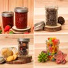 CycleMore Mason Jars 8 oz, 24 Pack Canning Jars with