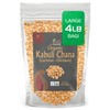 Jiva Organic Raw Chickpeas (Whole Garbanzo Beans) 4 LB Large