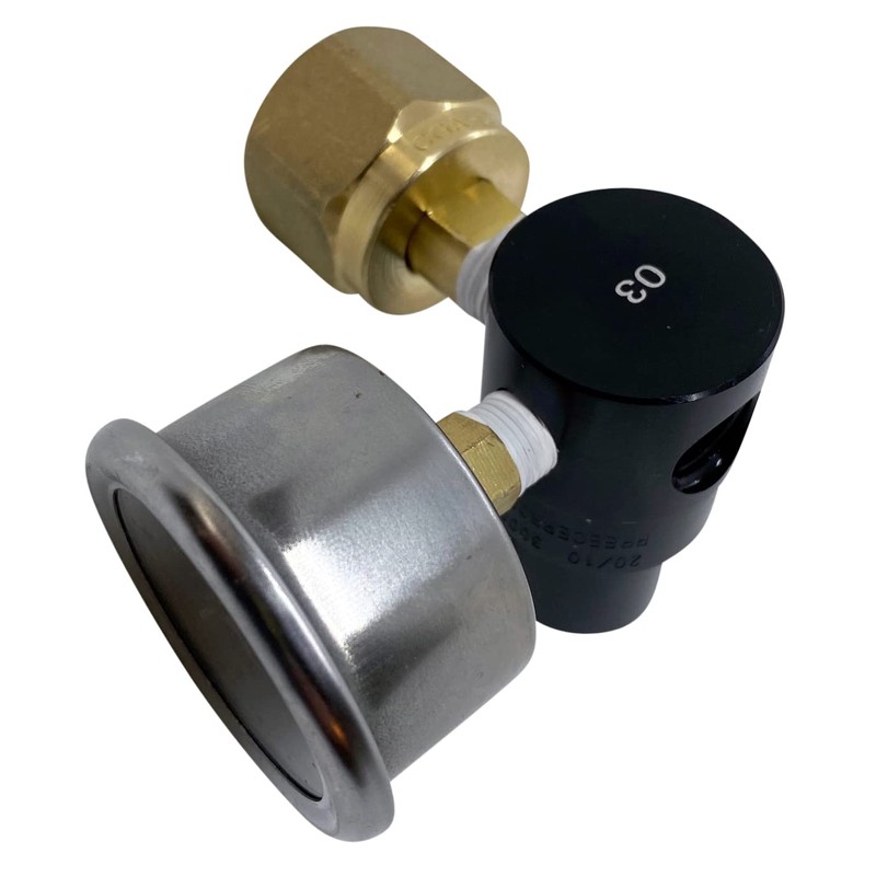 Preece Precision Co2 Air Shifter Compact Mini Aluminum Fixed Regulator