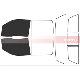 Rtint Window Tint Kit for Ford F-150 2009-2014 (4 Door) - Front Kit - 20%