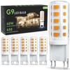 TJOY G9 LED Bulb 4W, 2700K Soft Warm White 6