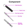 ICOUVA Dog Whistle [2 Pack], Professional Ultrasonic Dog Training Whistle
