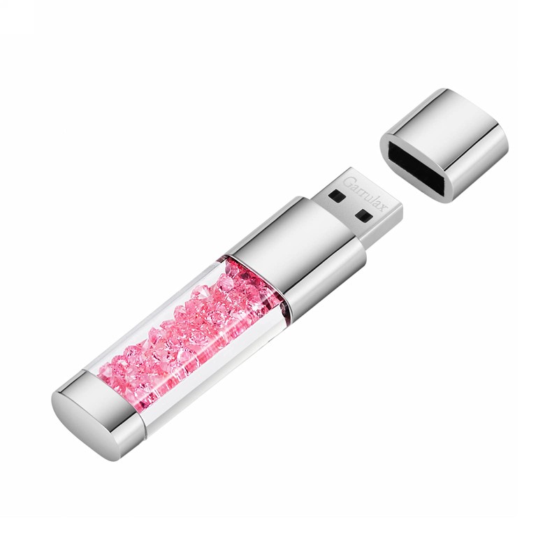 Garrulax USB Flash Drives, Upgraded Waterproof 64GB Lovely Diamond Style