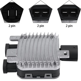 7T43-8C609-BA Radiator Cooling Fan Control Module Replacement for Land Rover Volvo Ford