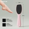 F3 Systems, Wide Emery Foot File(Pink), Double-Sided Pedicure Tool, Colossal