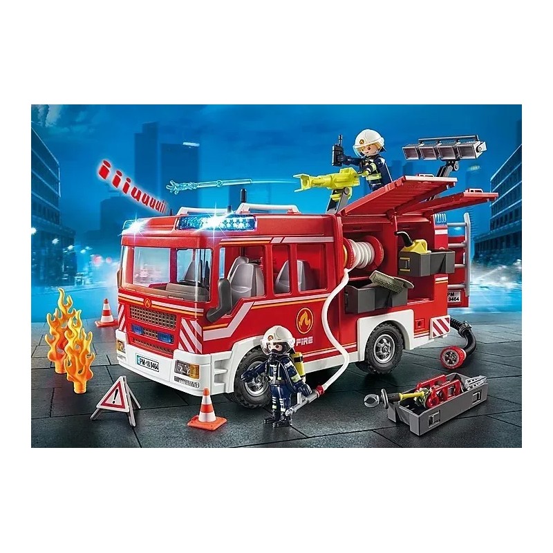 Playmobil City Action Camión De Bomberos 3+
