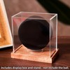Hockey Puck Display Case, No Assembly Required Acrylic Clear Holder