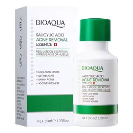 Bioaqua Esencia Antiacné Ácido Salicílico Anti Marcas Poros Acneica Día/noche