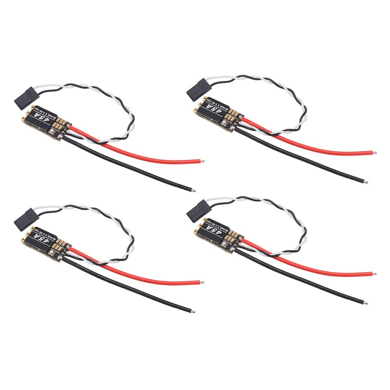 4Pcs Brushless ESC 45A 2 6S Power Supply RGB LED