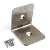 4 Pcs Stainless Steel Corner Brackets L Shape Corner Bracket
