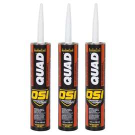 OSI Quad Brown/Bronze 219 Window, Door and Siding Sealant 10-Fluid Ounce Cartridge (1637196) (Thrее Рack)