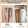 Pack of 2 Belt Storage with 10 Slots, Tie Holder,