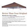 SCOCANOPY Replacement Top with Air Vent for 12x12 Canopy Frame,