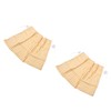 2Pcs Grid Design Anti Ultraviolet Car Curtain Side Car Window