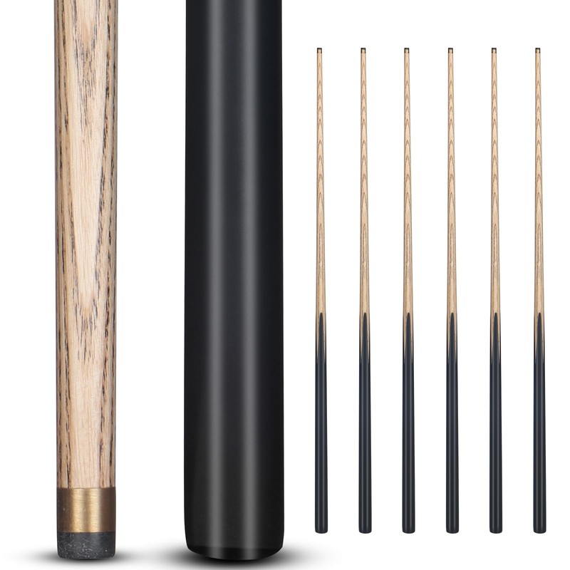 Kmise Short Kids Pool Cue Stick, 42 Inch Hardwood Pool