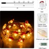 KOOLMEX Luces Navideñas Inteligentes USB para Arbol, 2M 20 LED