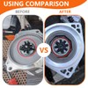 SGERUFZ 4 Pcs Flexible Couplings Steering Couplers, Suitable for Car