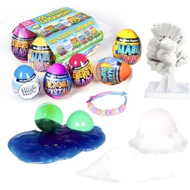 Be Amazing! Toys Egg-Cellent Experiment - 6 Pack Science Experiments for Children- Egg-Shaped Activity Kit for Boys and Girls - Easter Party Favor or Basket Stuffer - STEM for Kids 8+
