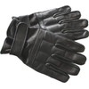 normani Security Quartz Sand Gloves Genuine Leather Dark Black Size
