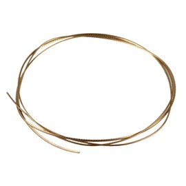 Yibuy 2mm Width Gold Brass Guitar Fretwire for Acoustic Guitars Musical Accessories