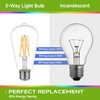CHULEIBACUI ST21/ST64 3 Way LED Bulb, E26 Base, 30/50/80W Equivalent