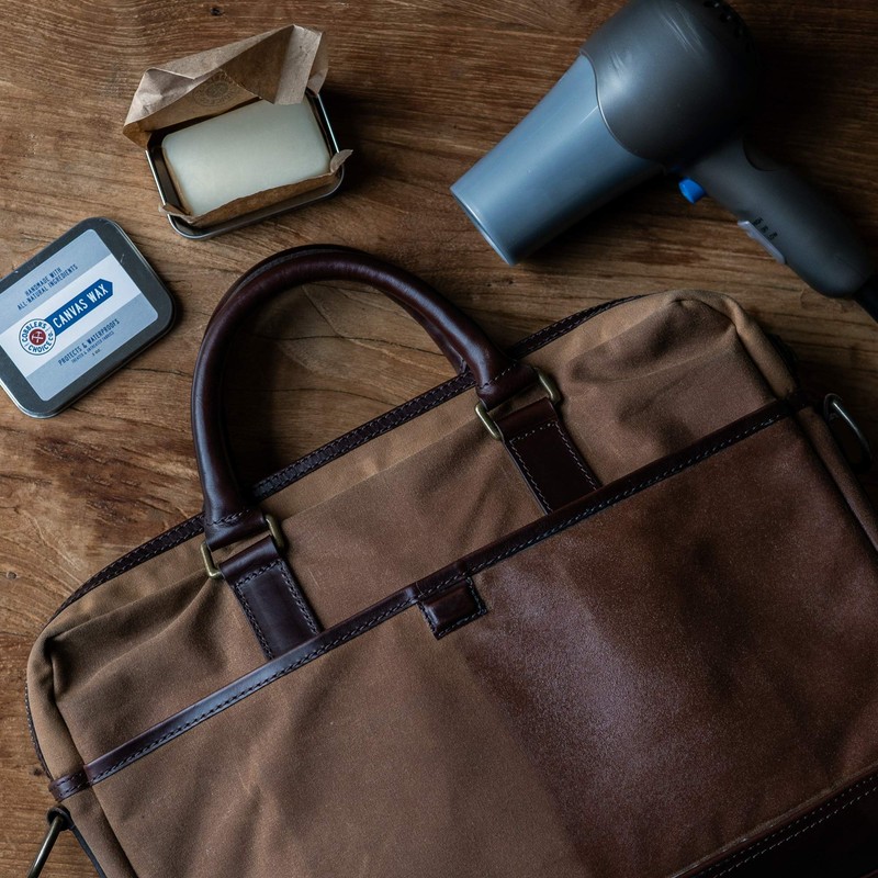 Cobbler's Choice Canvas Wax - Protects Textiles from Wind, Water,