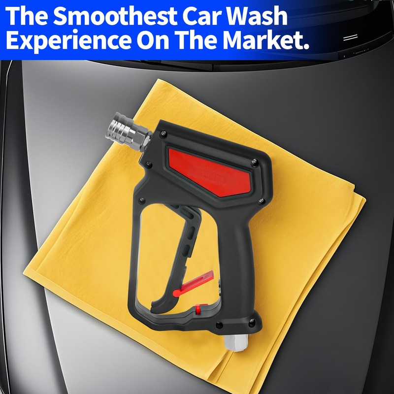 Senduzll Short Pressure Washer Gun, 5000 Max PSI/12 GPM Car
