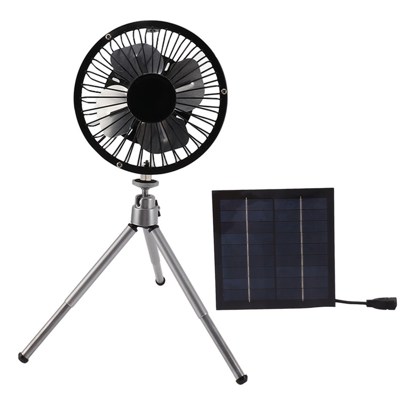20W Solar Panel Fan Portable Solar Panel Powered USB Fan